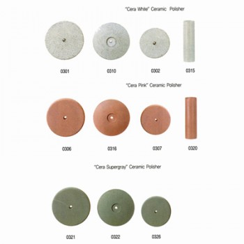 실리콘 포인트 세라폴리셔 휠 12pcs