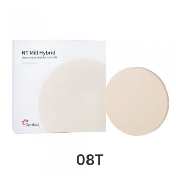 NT Mill Hybrid 레진 블록 08T