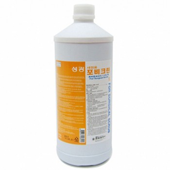 포비돈 (포비딘) 2L (1L x 2통) (적립금 사용 불가)